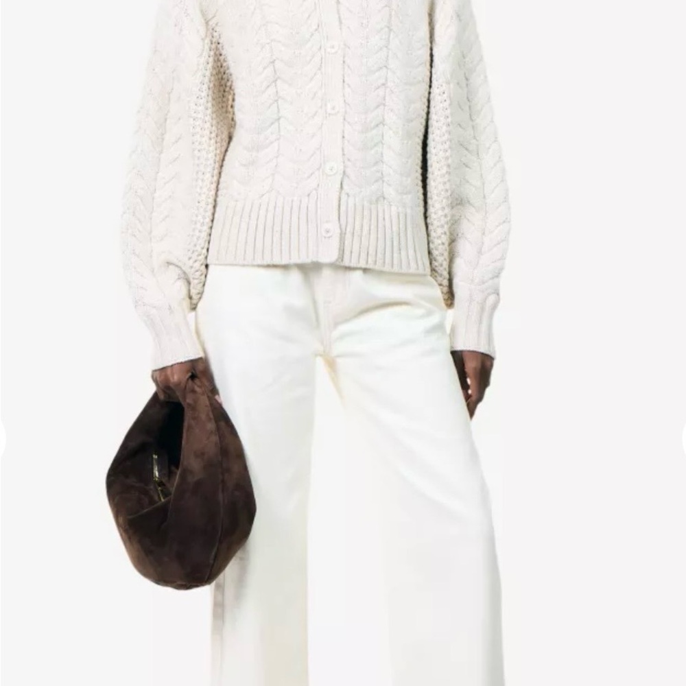 DISSH Cream Cable Knit Cardigan - Picture 4 of 7